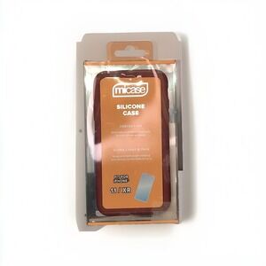 MiCase Red Silicone Case iPhone 11 XR Slim Anti-Shock Protective NEW